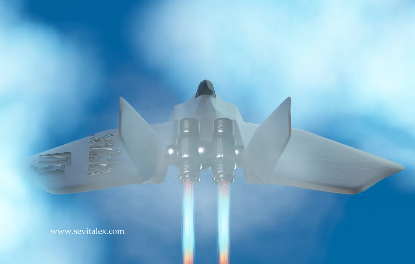 Photo wallpaper fighter, fighter, multipurpose, VTOL, Multi-generation, generation 5+, sevitalex, VT 51