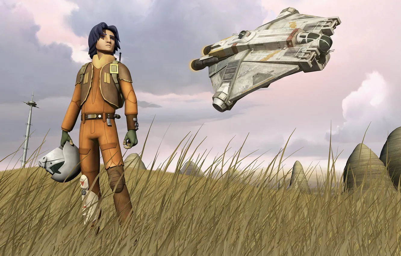 Photo wallpaper Star wars: Rebels, Star Wars: Rebels, Ezra and the Ghost, Animated series