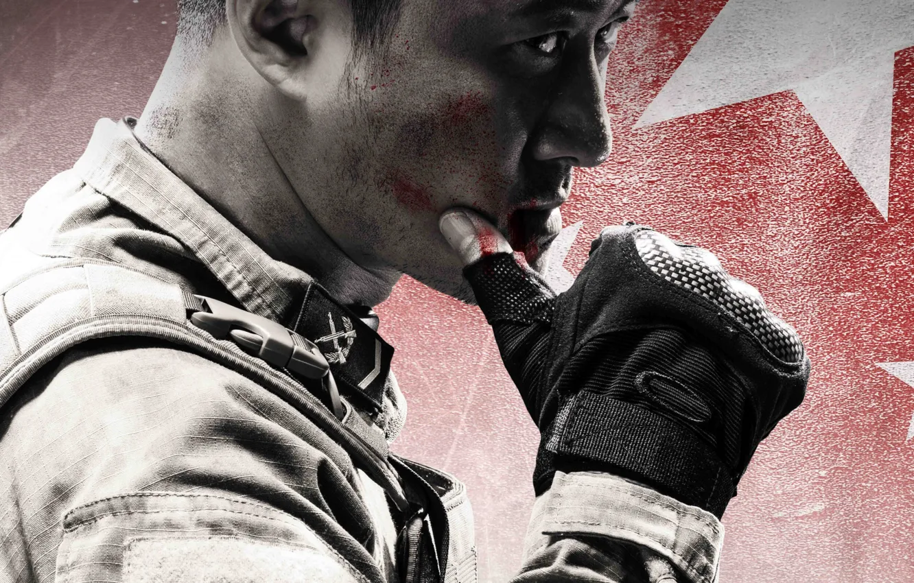 Photo wallpaper look, pose, form, War wolves, Jackie Wu, Zhan lang, Wu Jing, Len Feng