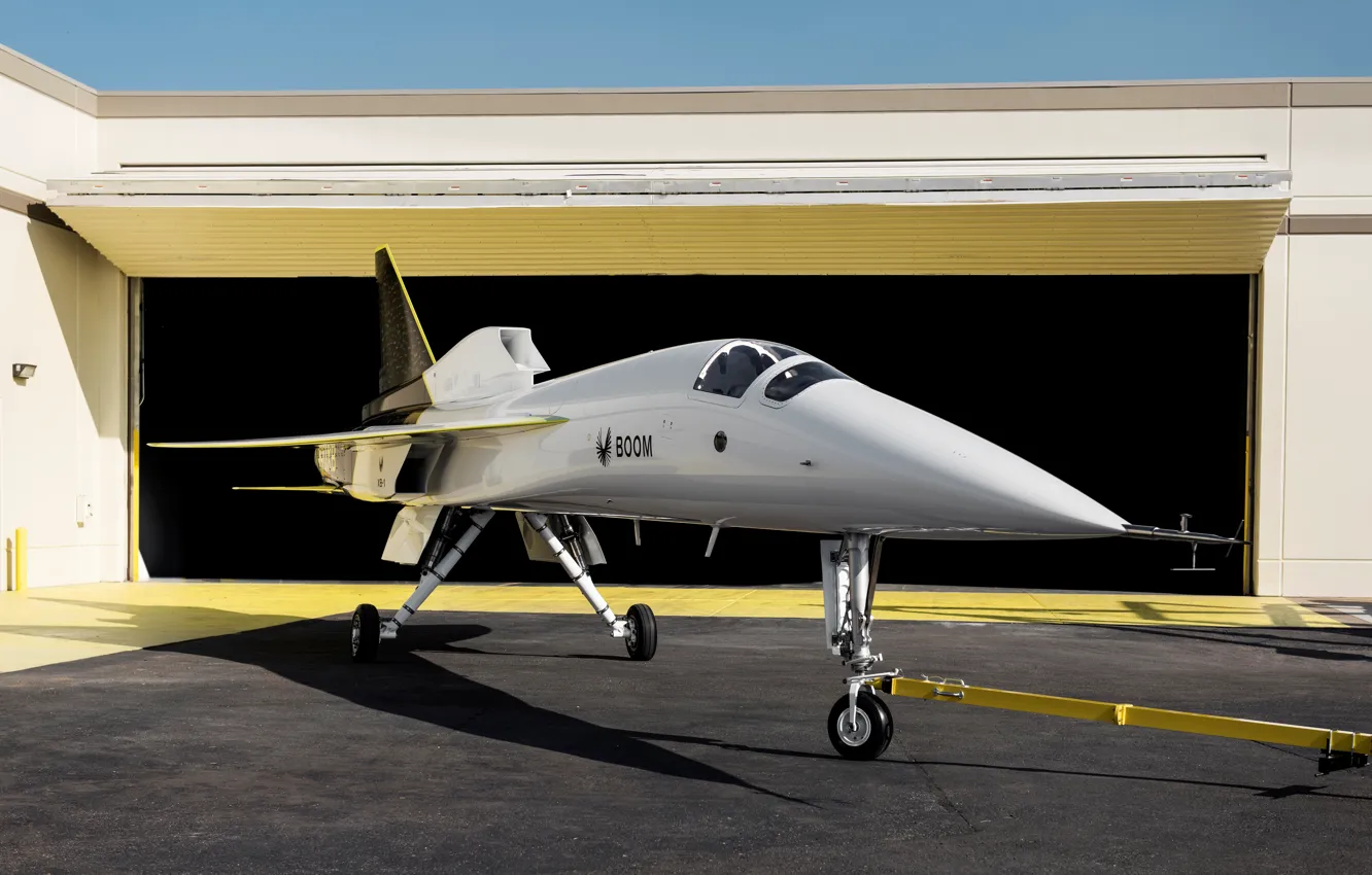 Photo wallpaper Aircraft, Supersonic, Boom Supersonic XB-1, Your Supersonic Business Jet, The Supersonic Boom, Boom Technology, Supersonic …