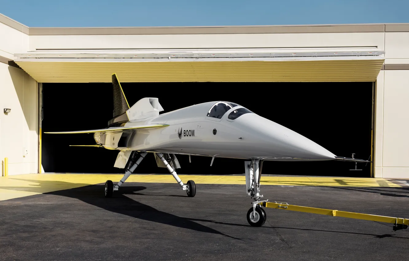 Photo wallpaper aircraft, supersonic, Boom Supersonic XB-1, Your Supersonic Business Jet, The Supersonic Boom, Boom Technology, Supersonic …