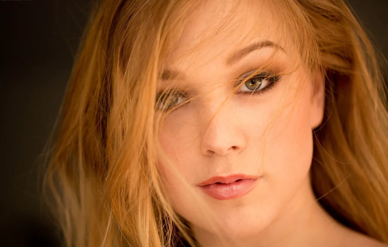 Photo wallpaper beautiful girl, Cute Face, Alaina Fox