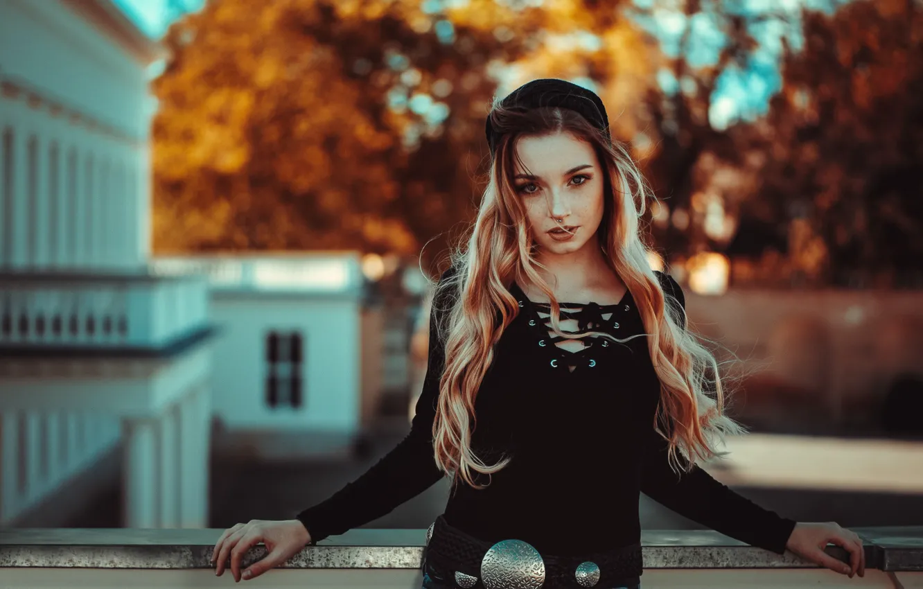 Photo wallpaper freckles, sponge, Loba