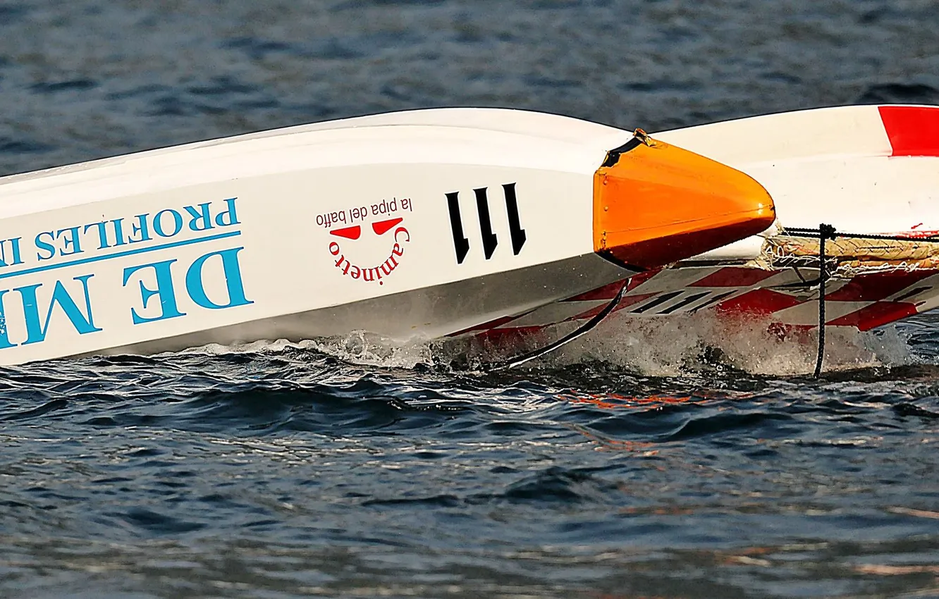 Photo wallpaper race, boat, speed