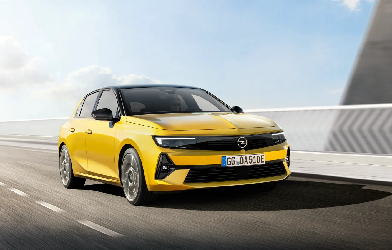 Photo wallpaper Opel, Astra, 2021