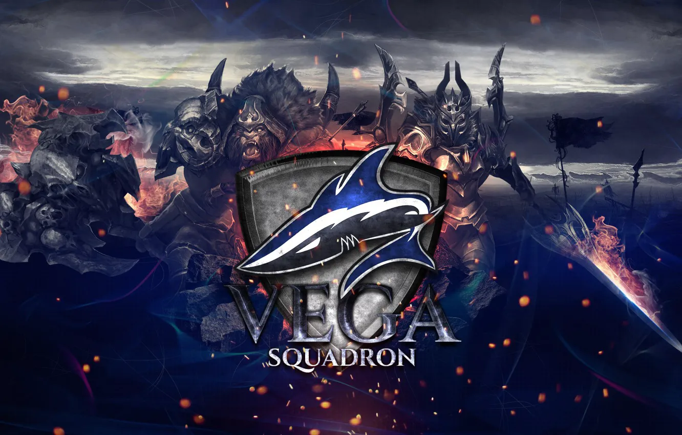 Photo wallpaper DotA, ESports, dota 2, Vega, Vega Squadron