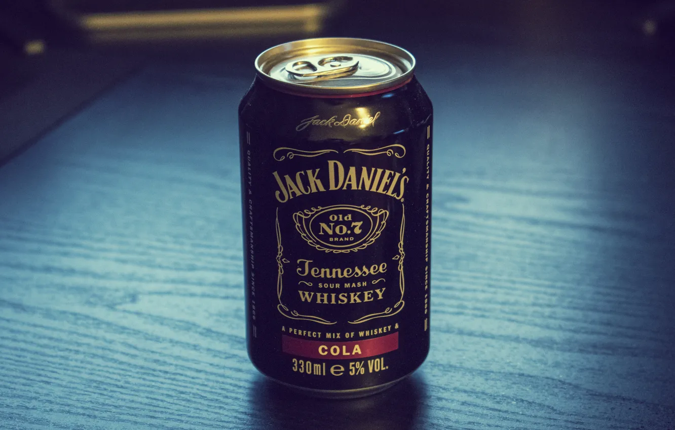 Photo wallpaper drinks, whiskey, cola, Jack Daniel's