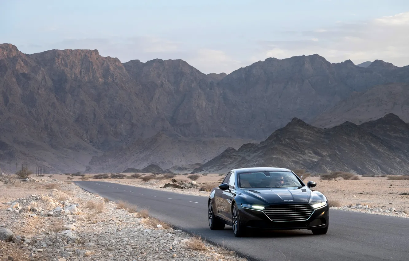 Photo wallpaper Aston Martin, Prototype, Lagonda, 2014