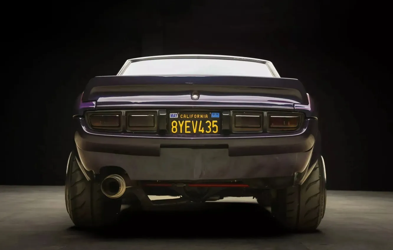 Photo wallpaper Toyota, vehicle, classic car, toyota celica, Powered 1977, purple cars