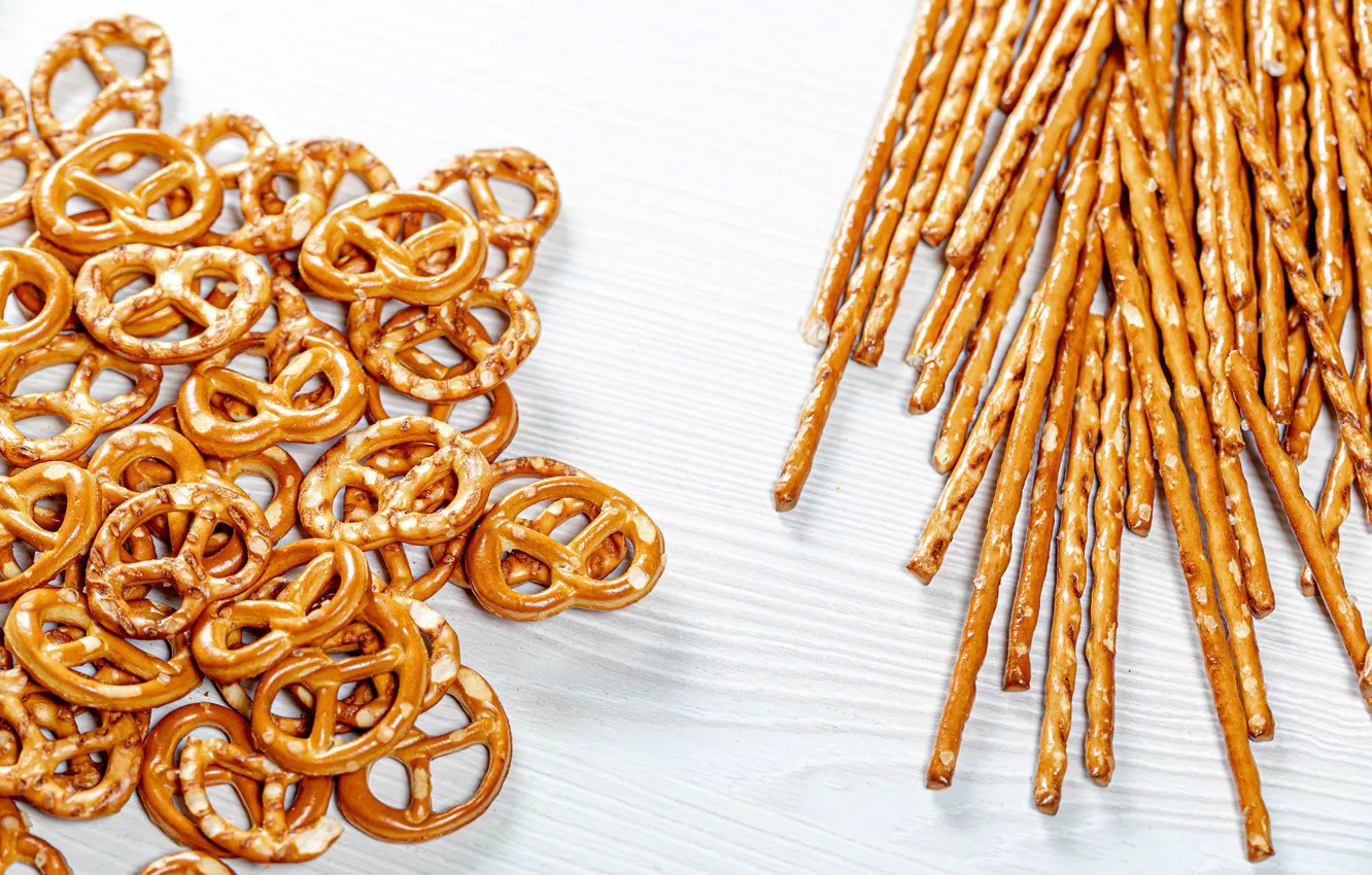 Photo wallpaper cakes, straws, pastry