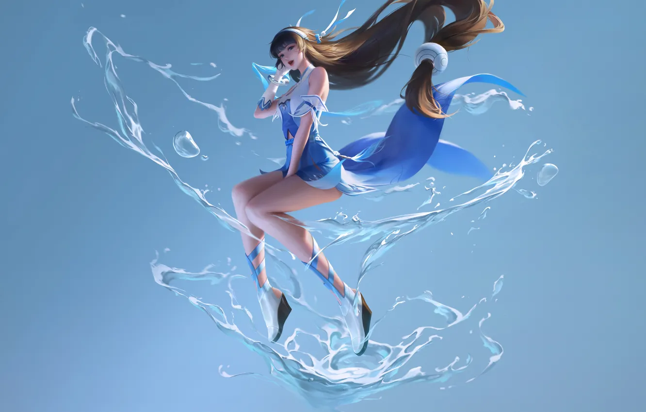 Photo wallpaper water, girl, Honor of Kings, Xi Shi