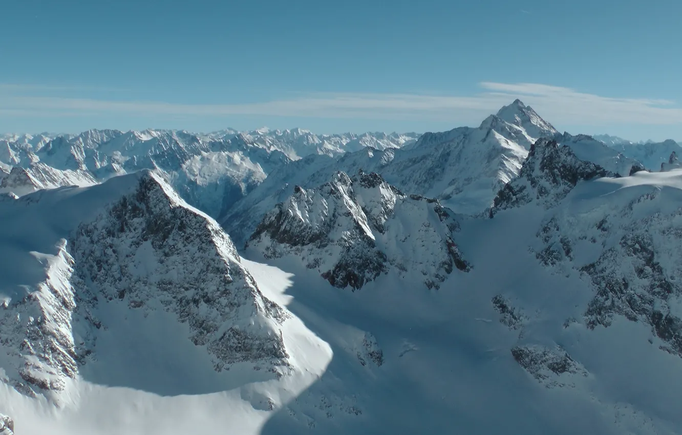 Photo wallpaper Switzerland, Alps, mount Titlis