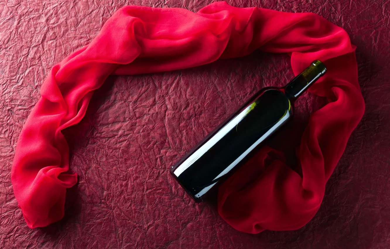 Photo wallpaper wine, red, silk, red, silk, Wine