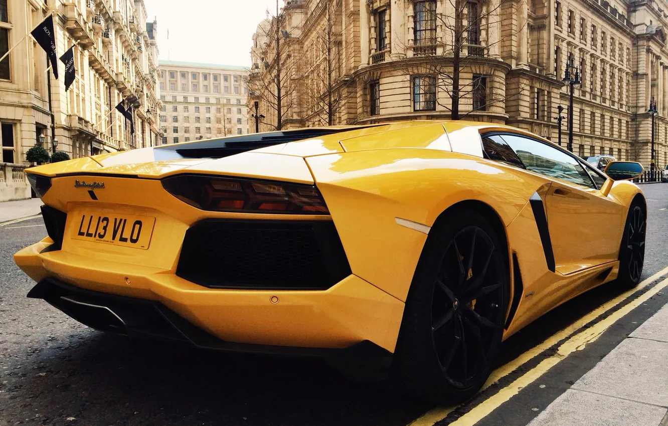 Photo wallpaper Lamborghini, Aventador, LP 700-4