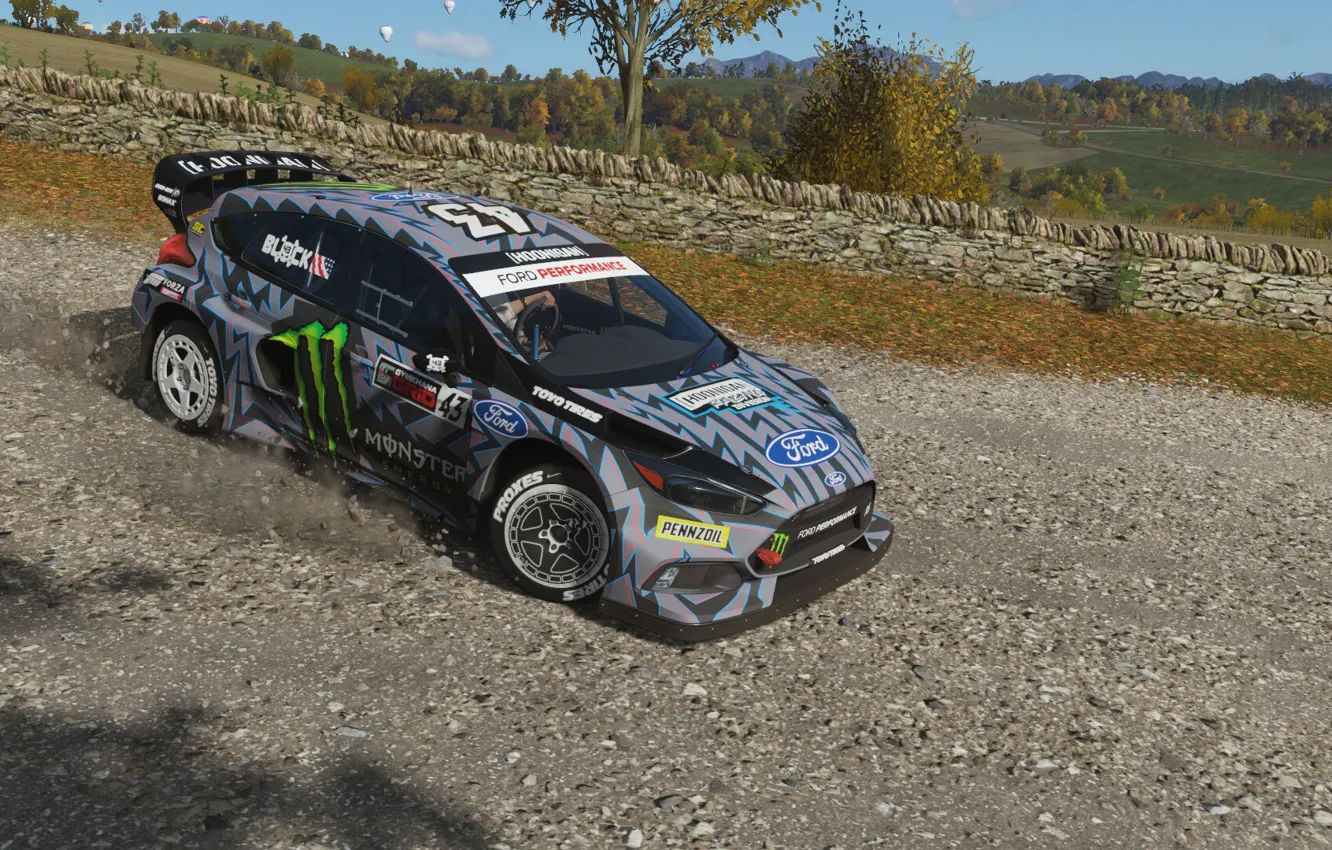Photo wallpaper car, Ford, dirt, Rally, Forza 4, Tillex