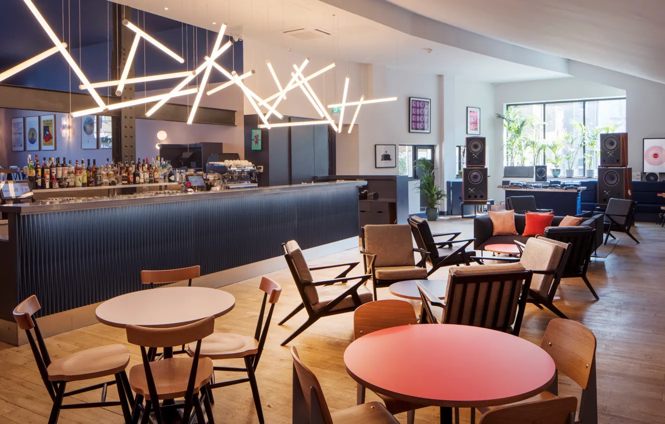 Photo wallpaper interior, club, bar, Studio, interior, studio VDF, by Studio profiles dezeen, club Transit