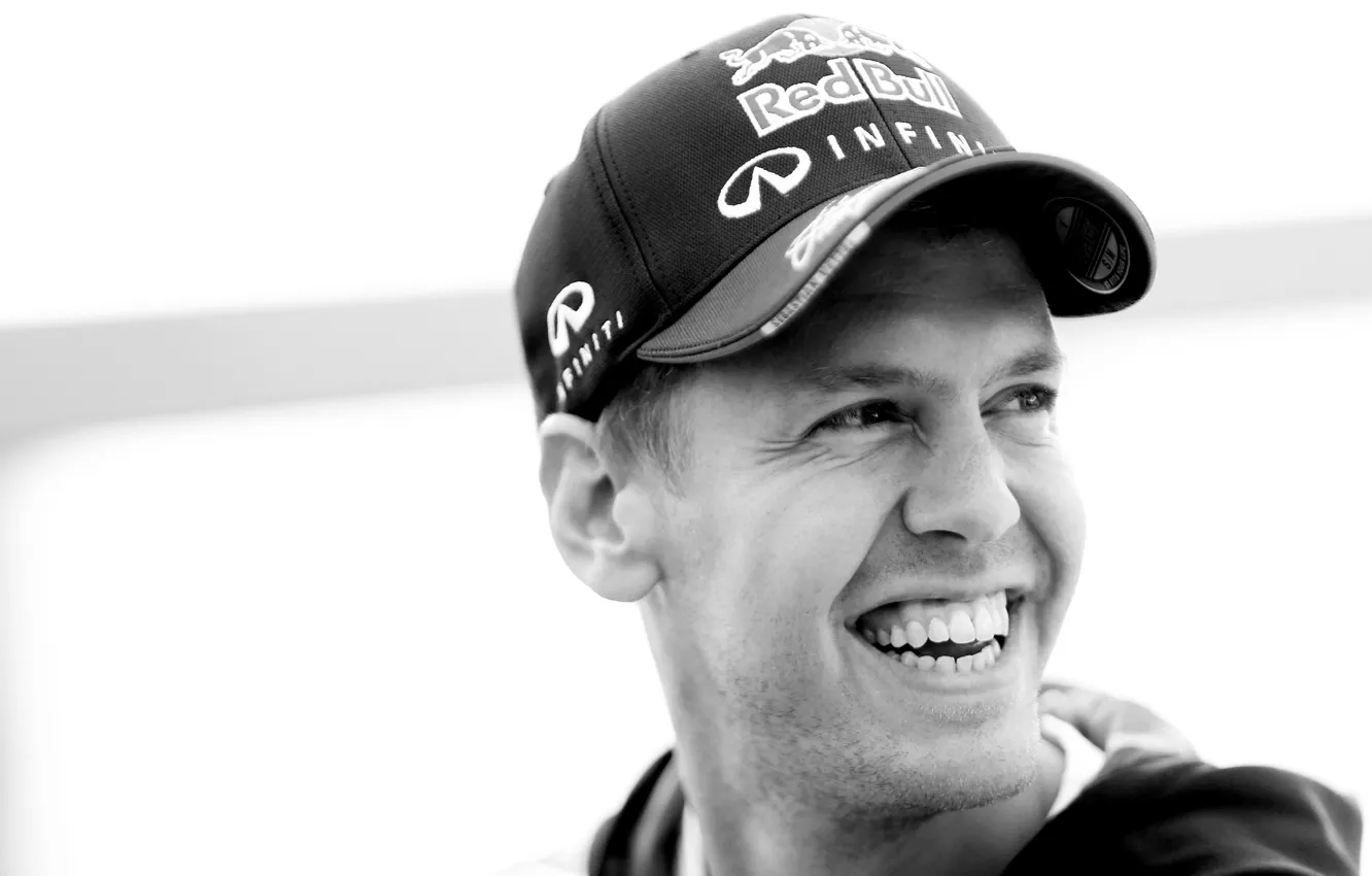 Photo wallpaper Racer, Formula 1, Sebastian Vettel, Champion