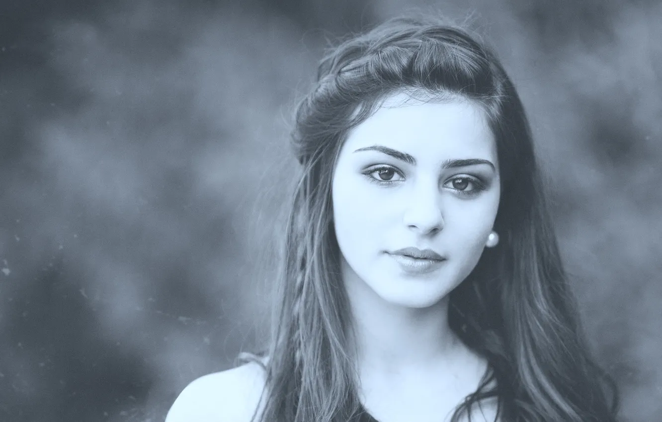 Photo wallpaper portrait, Natalia Fernandez