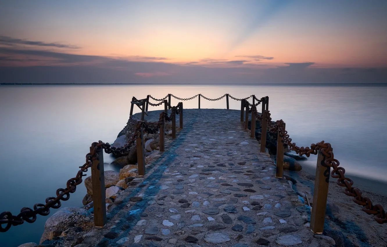 Photo wallpaper seascape, Honduras, Omoa