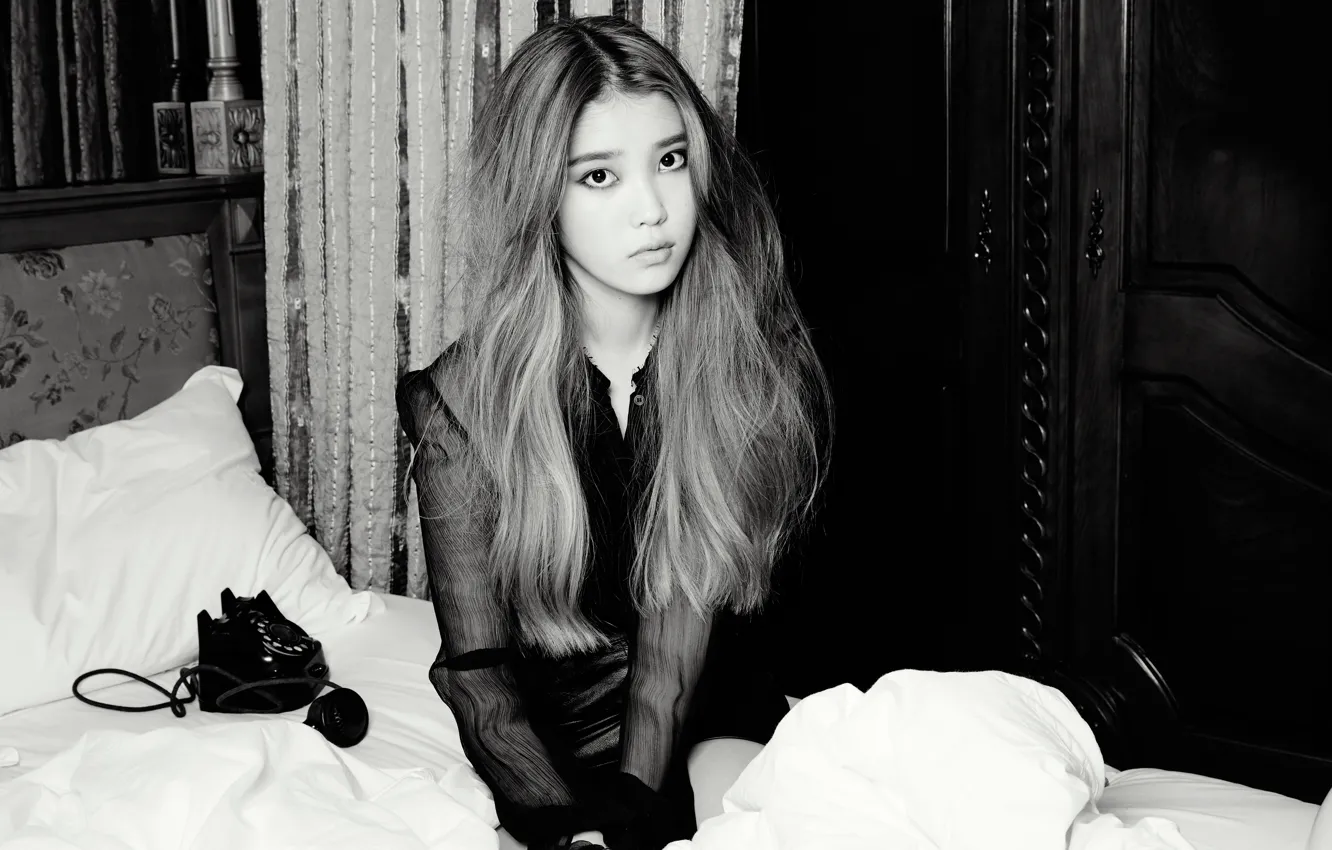 Photo wallpaper K-Pop, acoustic guitar, Lee JI Eun, Aya, ballad, South Korean singer