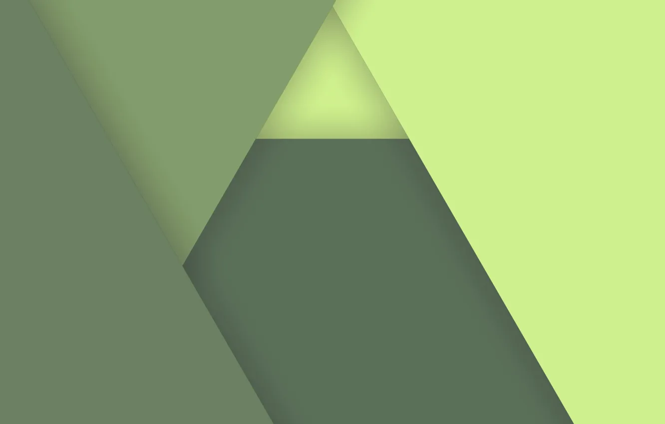 Photo wallpaper wallpaper, geometry, green, material, desing