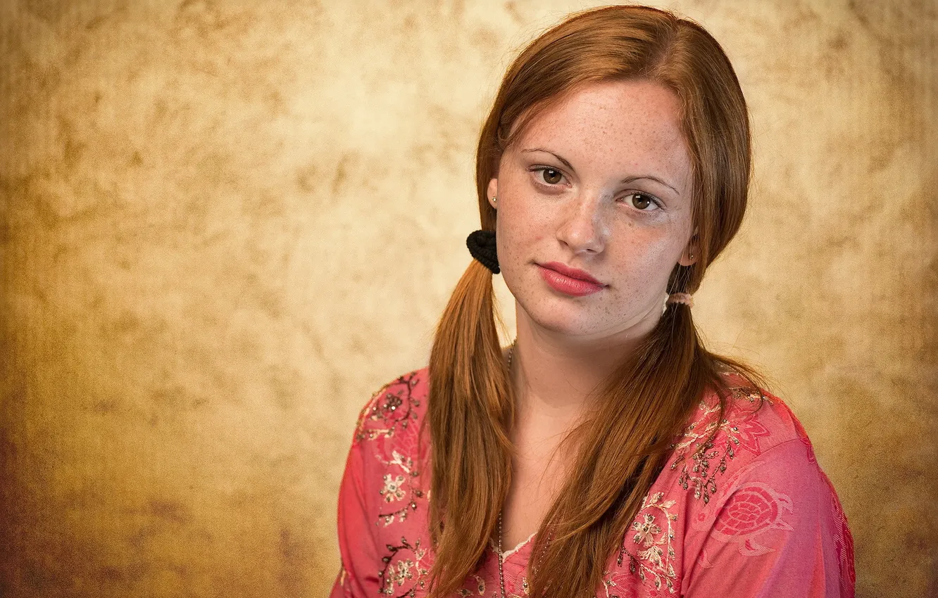 Photo wallpaper look, girl, portrait