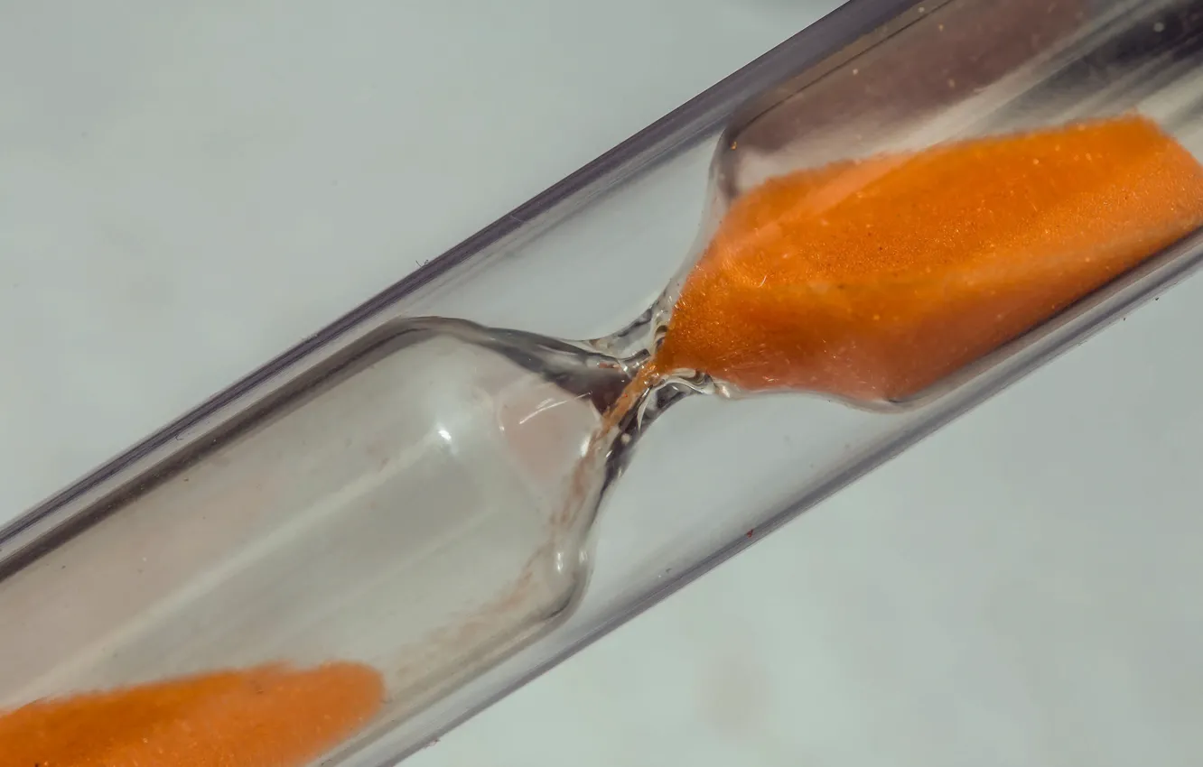 Photo wallpaper sand, time, life, watch