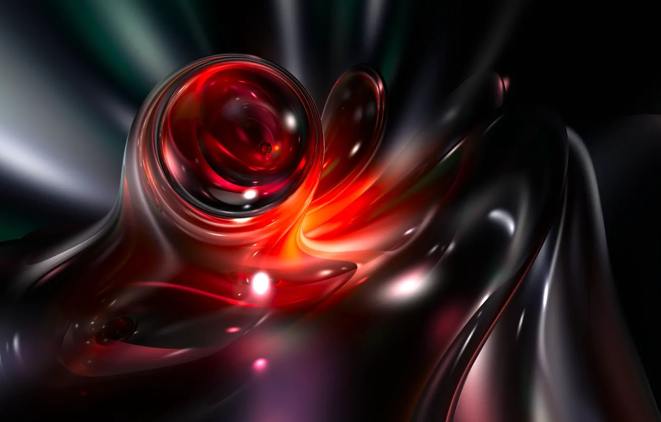 Photo wallpaper light, line, Shine, color, the volume