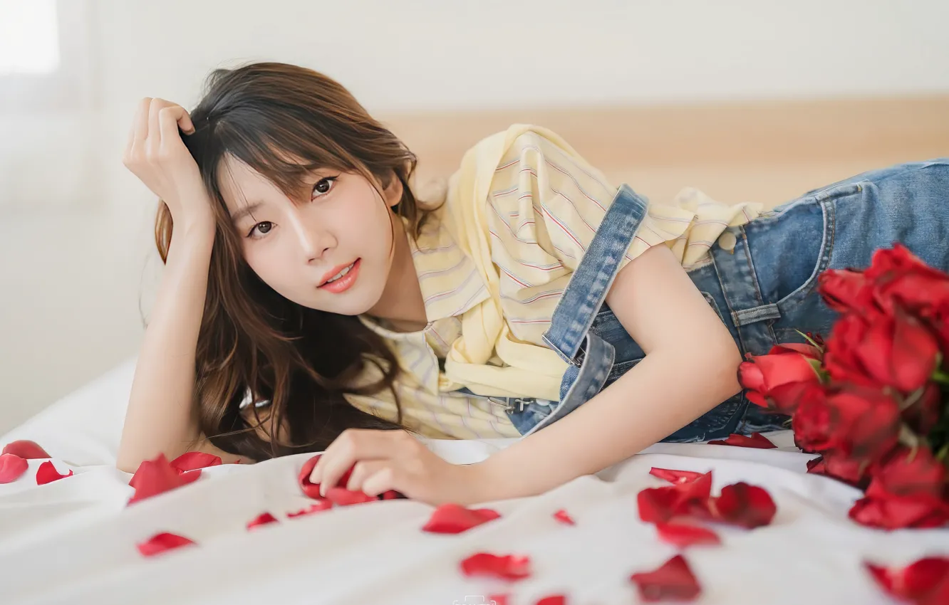 Photo wallpaper China, girl, sexy, girls, woman, model, asian, cute