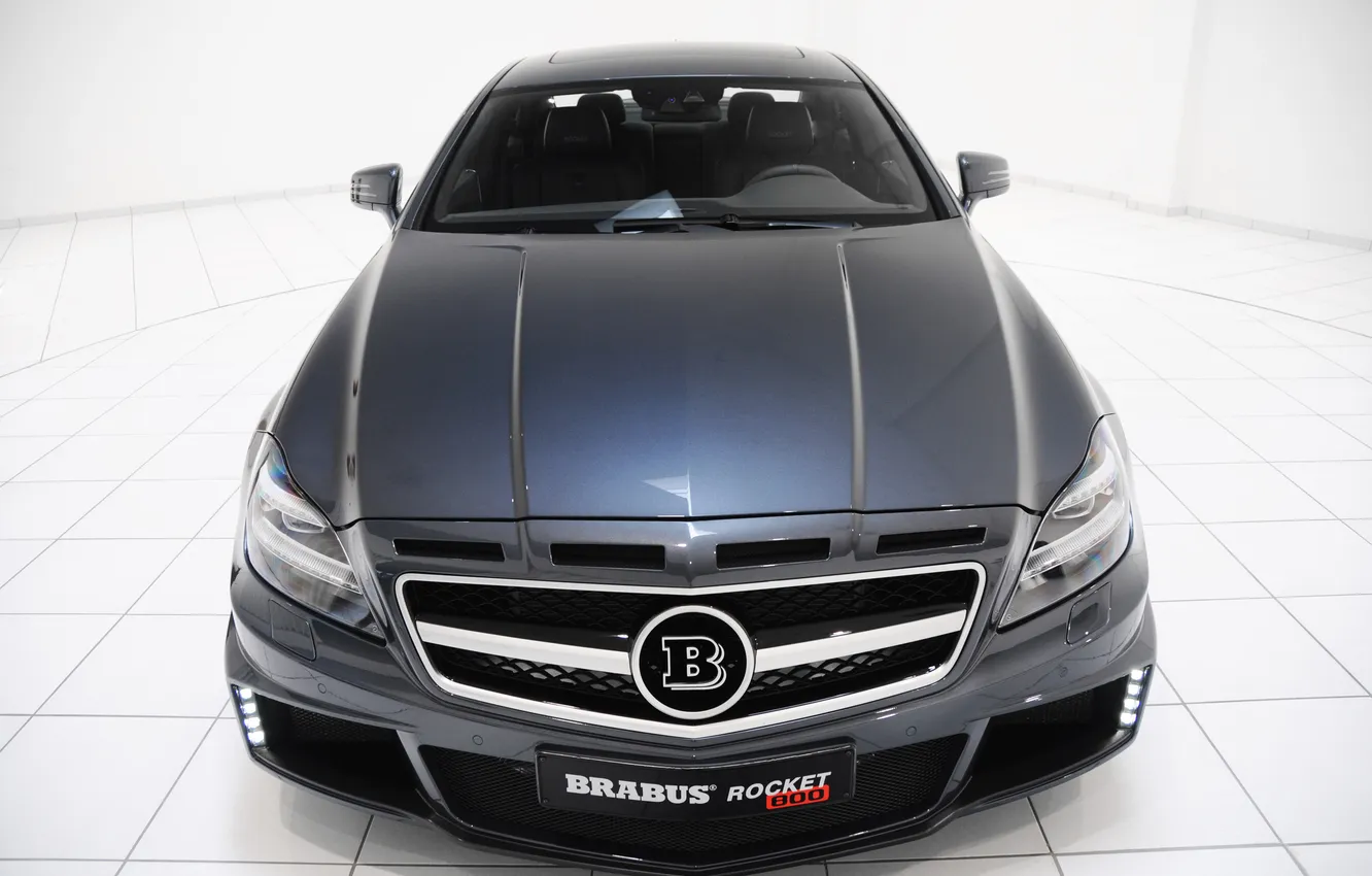 Photo wallpaper car, machine, tuning, 3000x1993, BRABUS ROCKET 800, mercedes-benz cls 2012