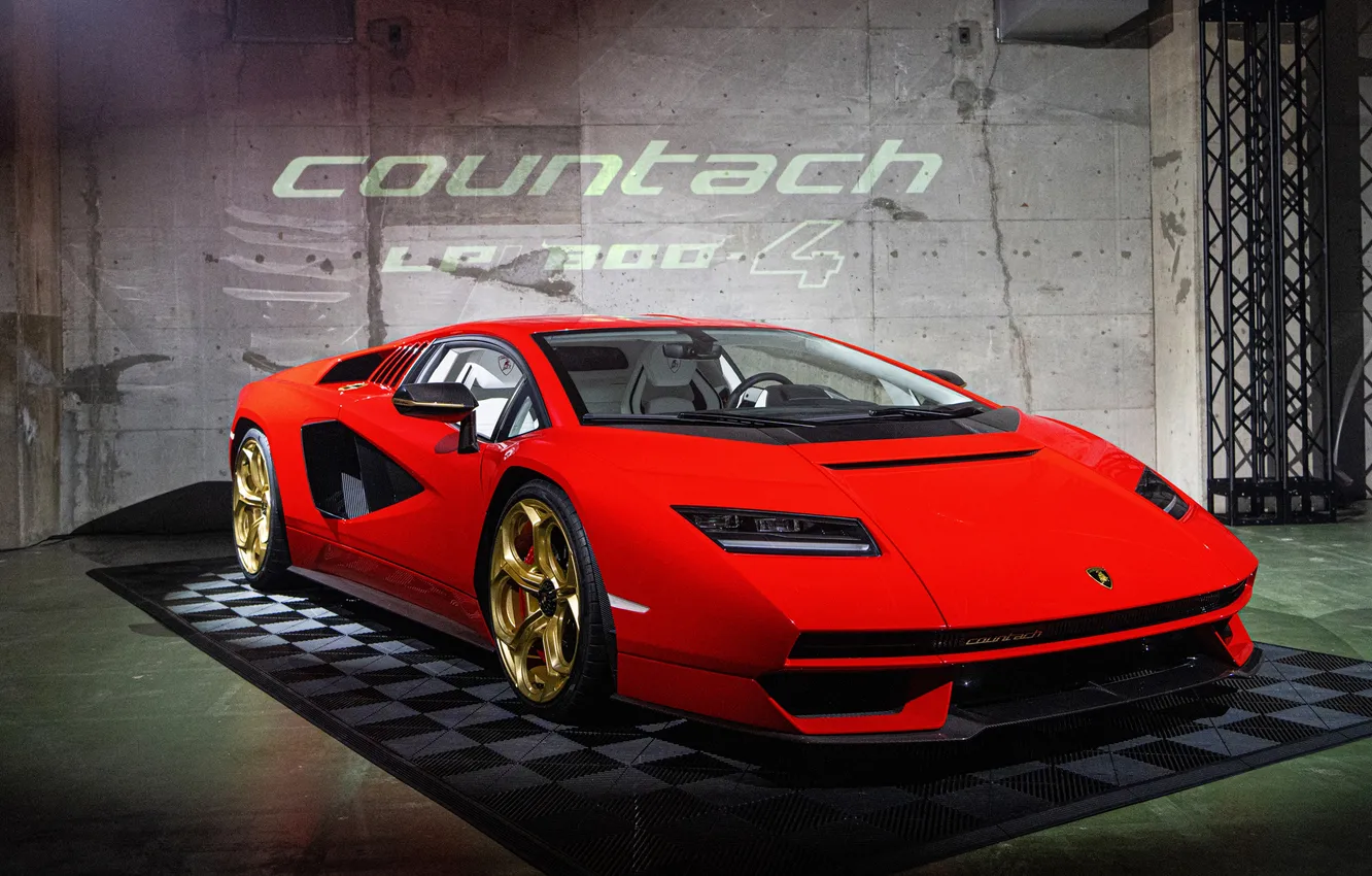Photo wallpaper car, Lamborghini, wallpaper, Countach