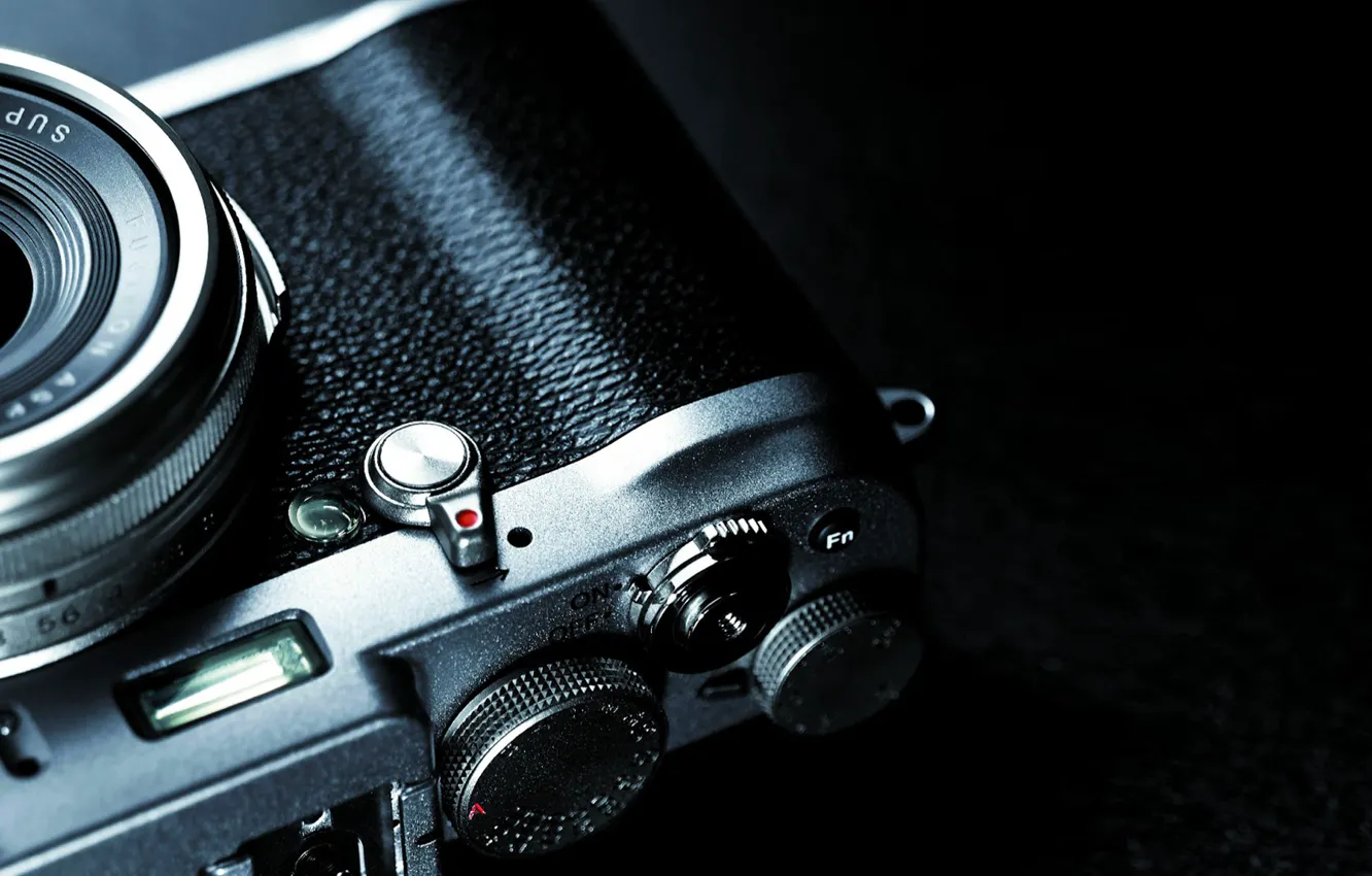Photo wallpaper camera, the camera, lens, Fujifilm, X100s