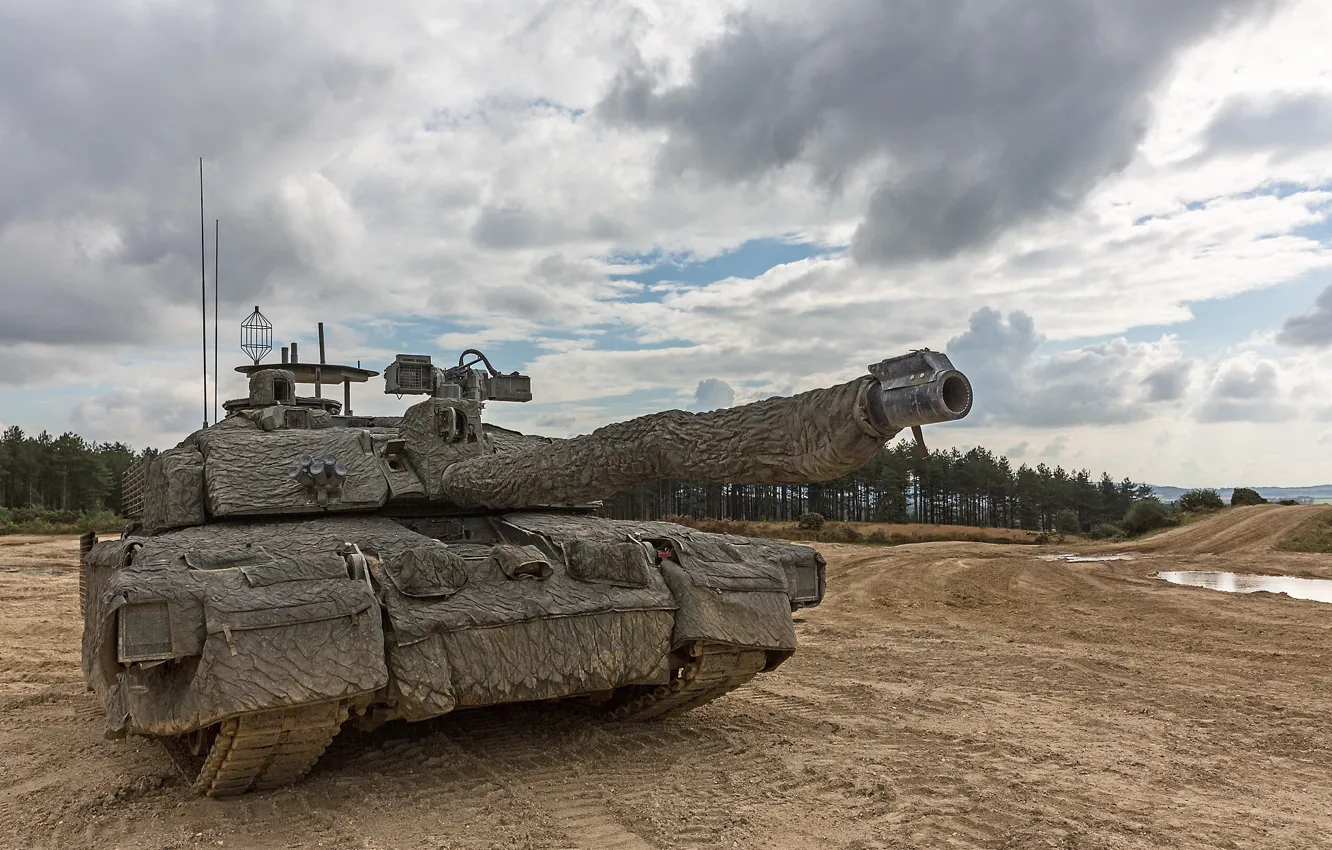 Photo wallpaper weapons, tank, Challenger 2