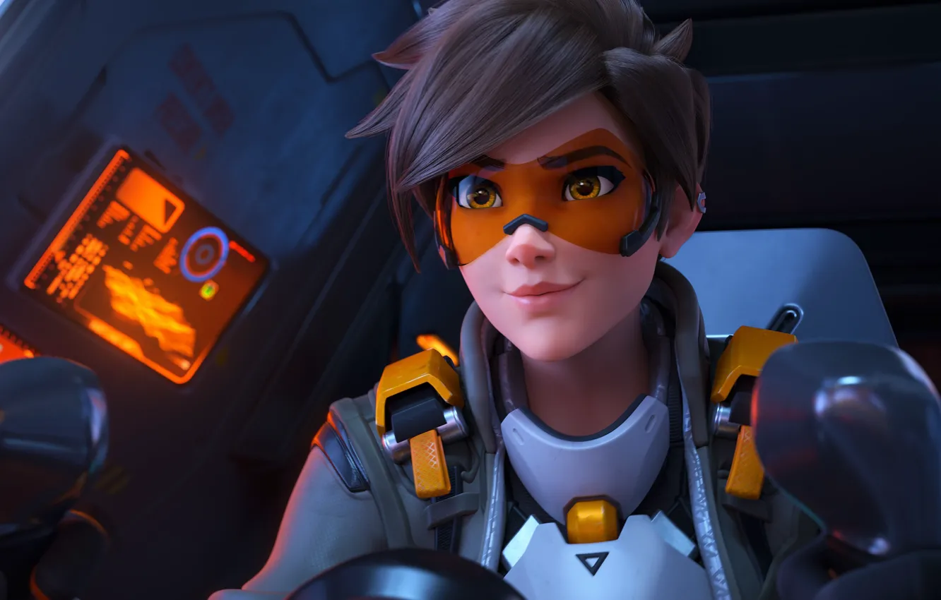 Photo wallpaper game, Blizzard, Blizzard Entertainment, Tracer, 2019, Overwatch 2