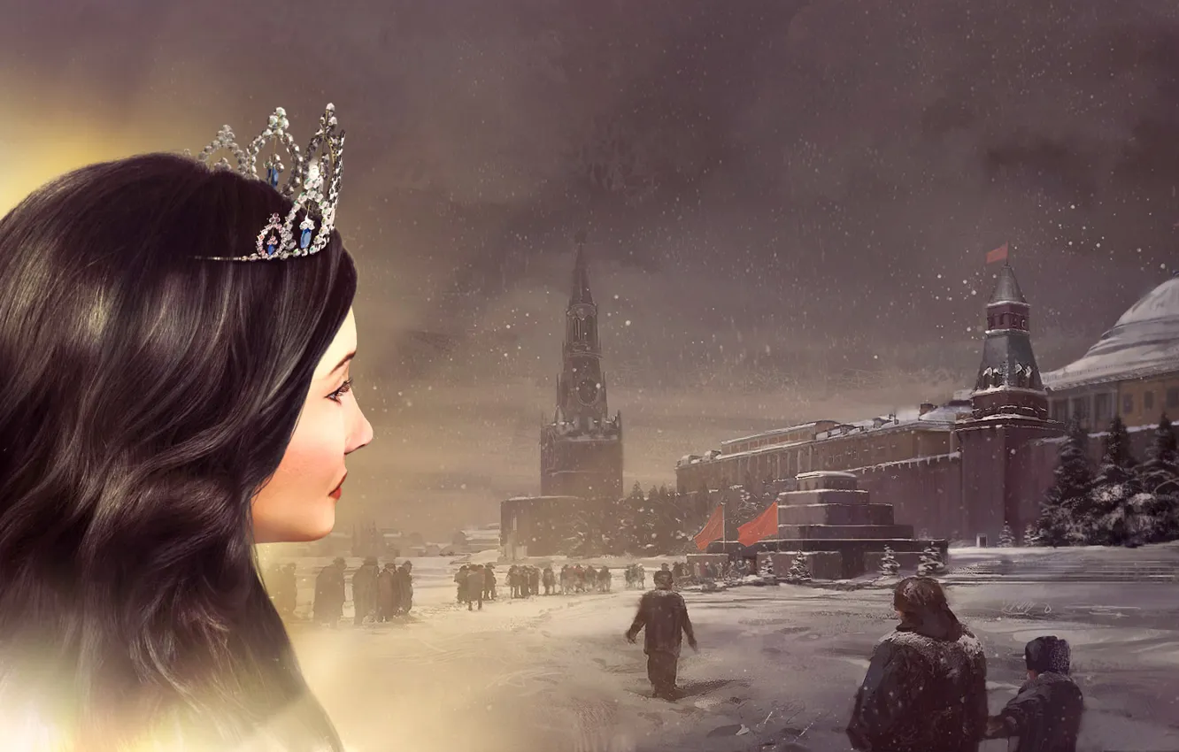 Photo wallpaper The Kremlin, Sid Meier's Civilization V, Catherine II, Civilization