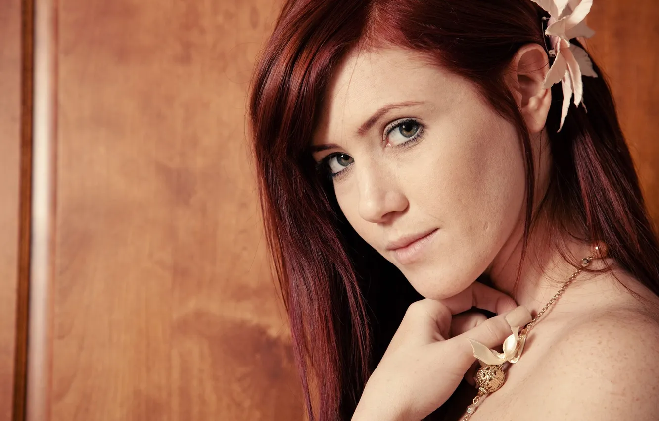 Photo wallpaper girl, sexy, red, sexy, woman, redhead, It Alexandra