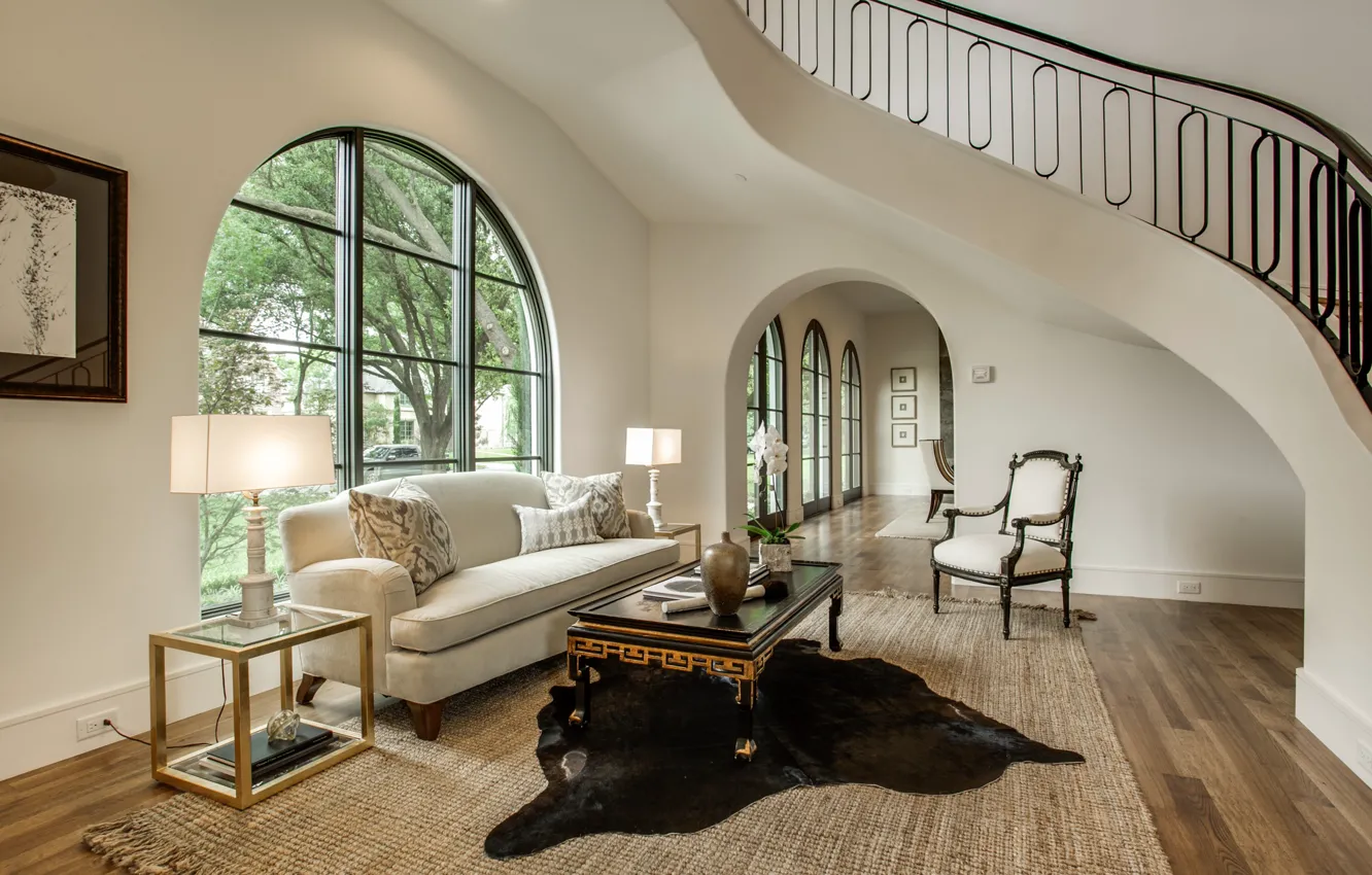 Photo wallpaper Villa, interior, Dallas