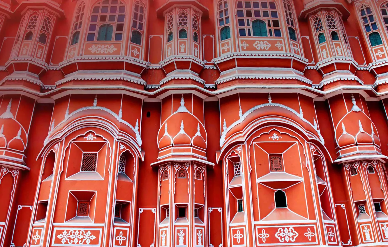 Photo wallpaper India, Jaipur, Hawa Mahal