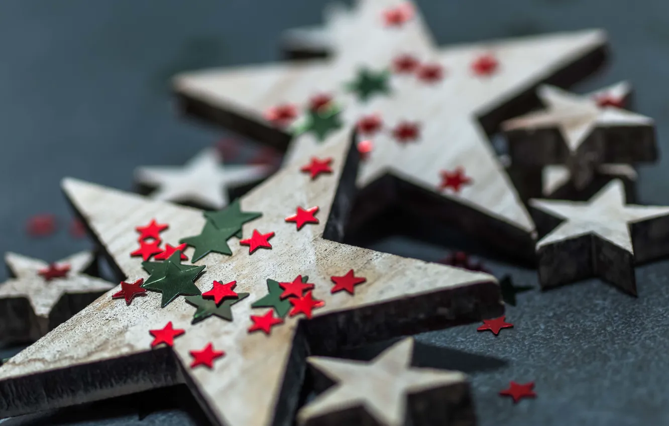 Photo wallpaper stars, macro, background