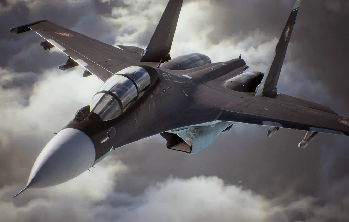 Photo wallpaper game, sky, aircraft, cloud, jet, kumo, hunting, Ace Combat 7