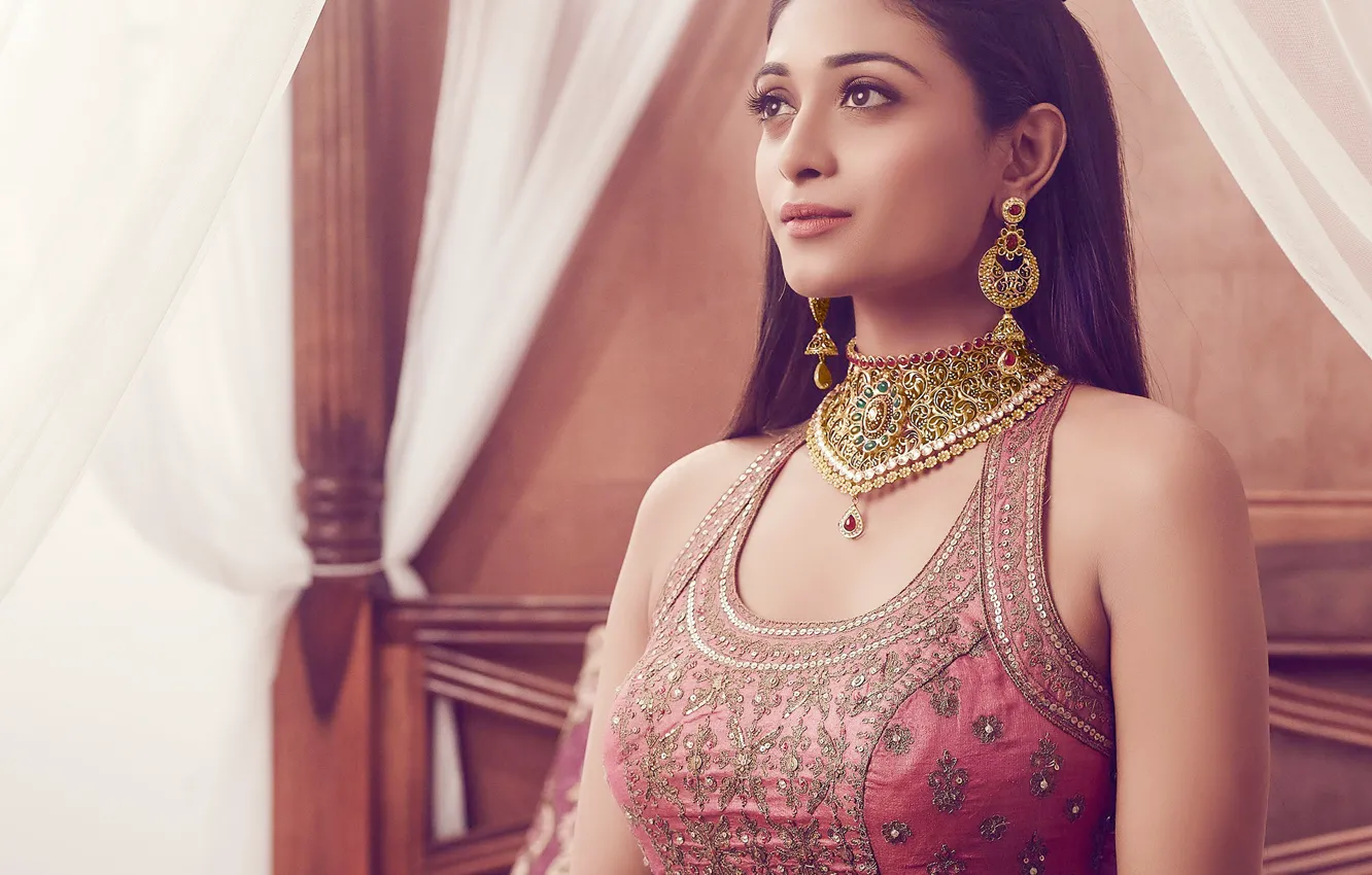 Photo wallpaper girl, hot, sexy, eyes, smile, beautiful, figure, model