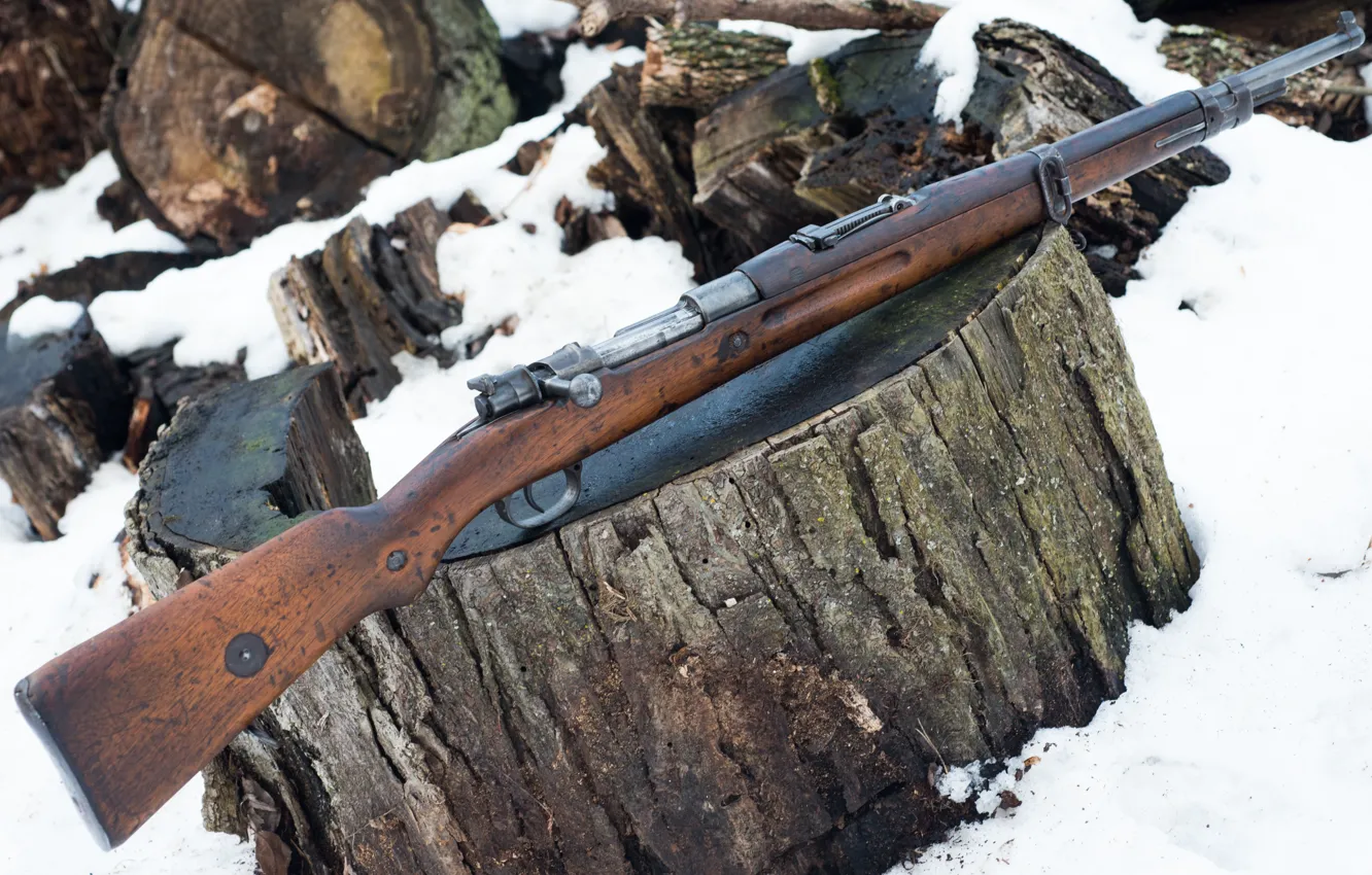 Photo wallpaper Rifle, The Czech Republic, Mauser, VZ24