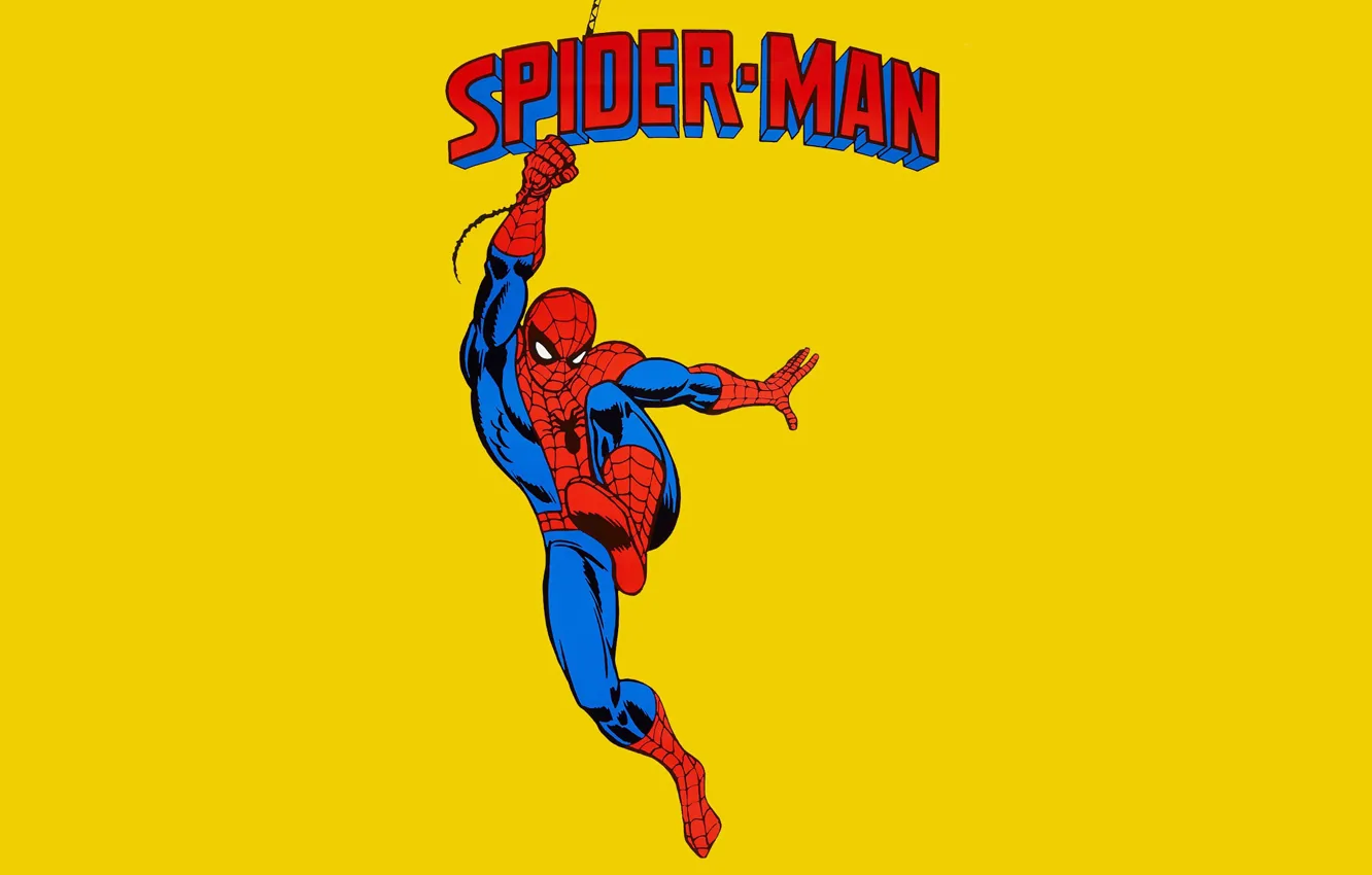 Photo wallpaper logo, comic, Spider-man, Marvel Comics, Spider-Man, Marvel