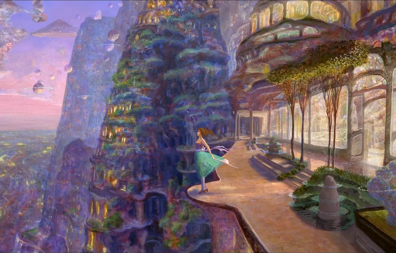 Photo wallpaper picture, fantasy, Naohisa Inoue