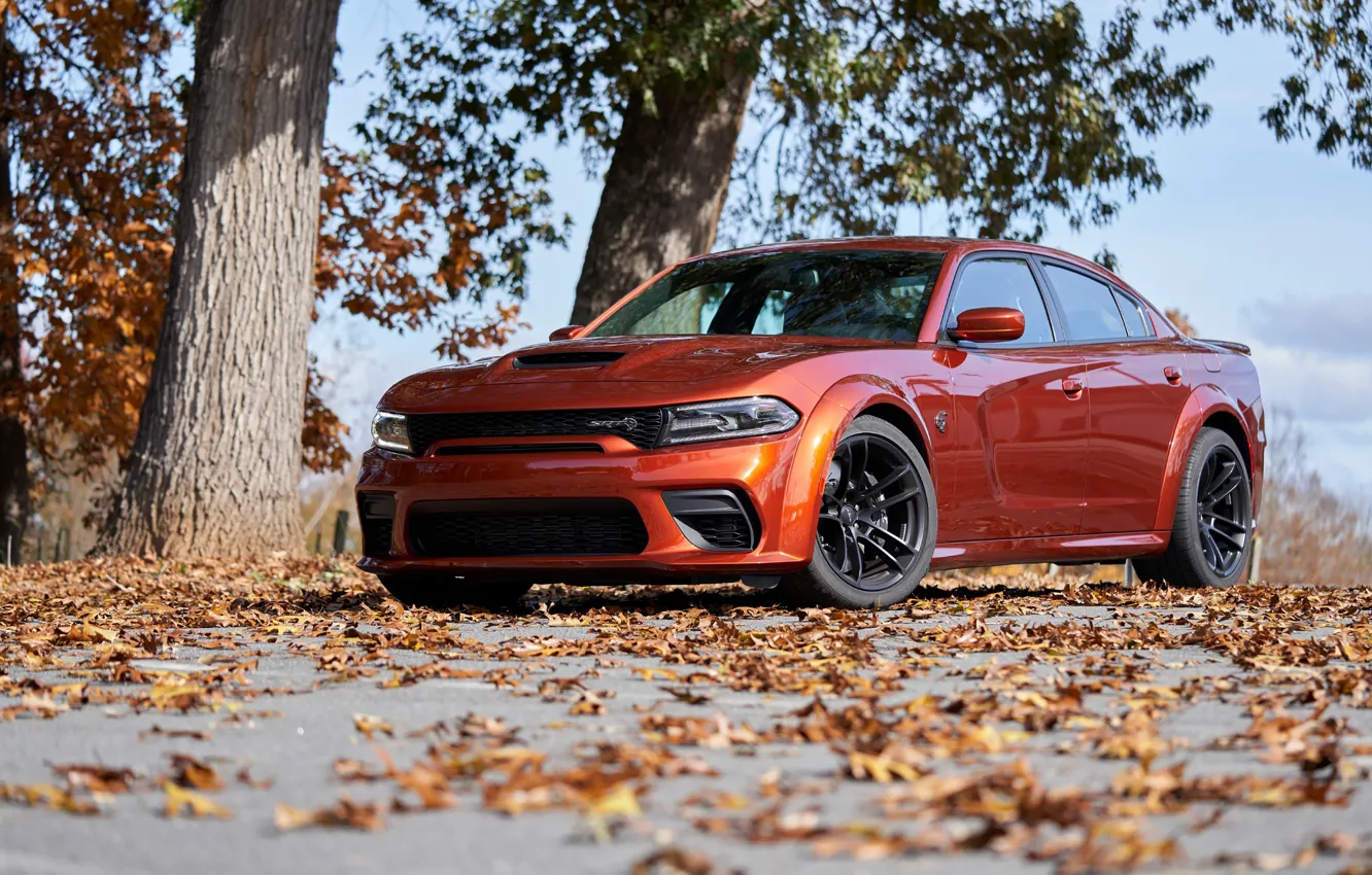 Photo wallpaper Dodge, Charger, Hellcat, SRT, Red eye, 2021