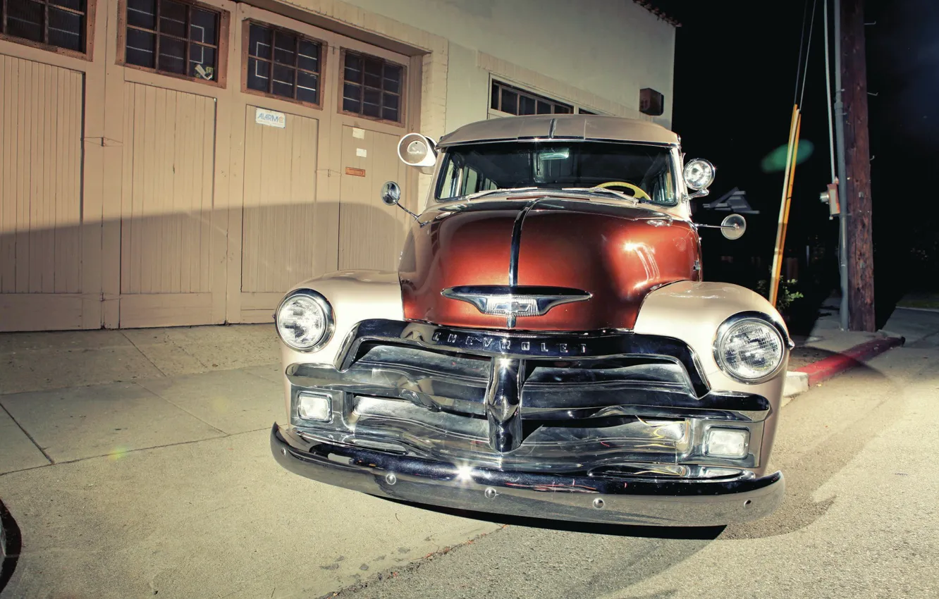 Photo wallpaper Chevrolet, Old, Truck, Classic Car