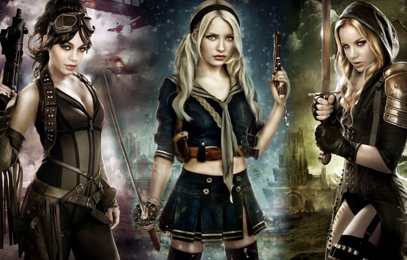 Photo wallpaper girl, sucker punch, Forbidden