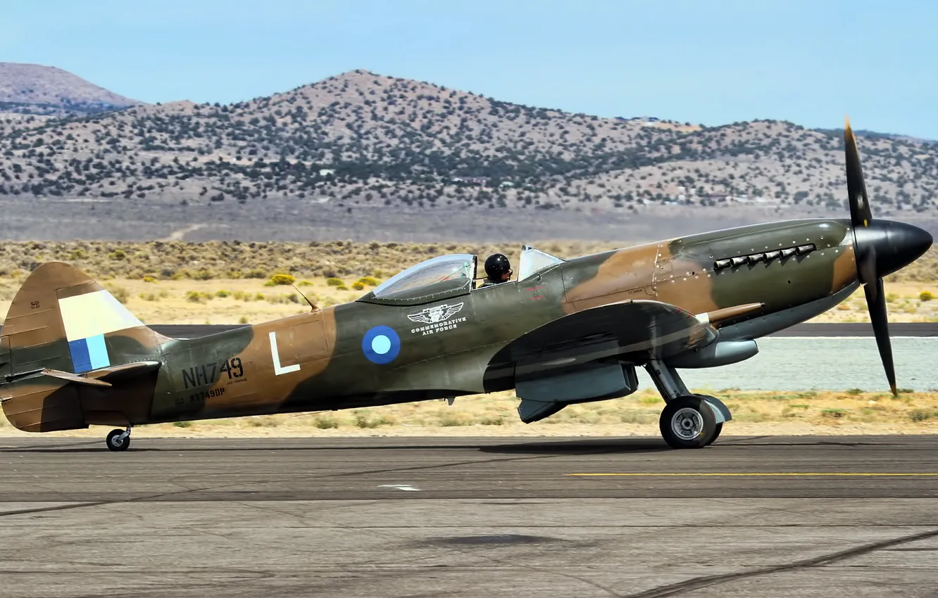 Photo wallpaper weapons, the plane, Spitfire