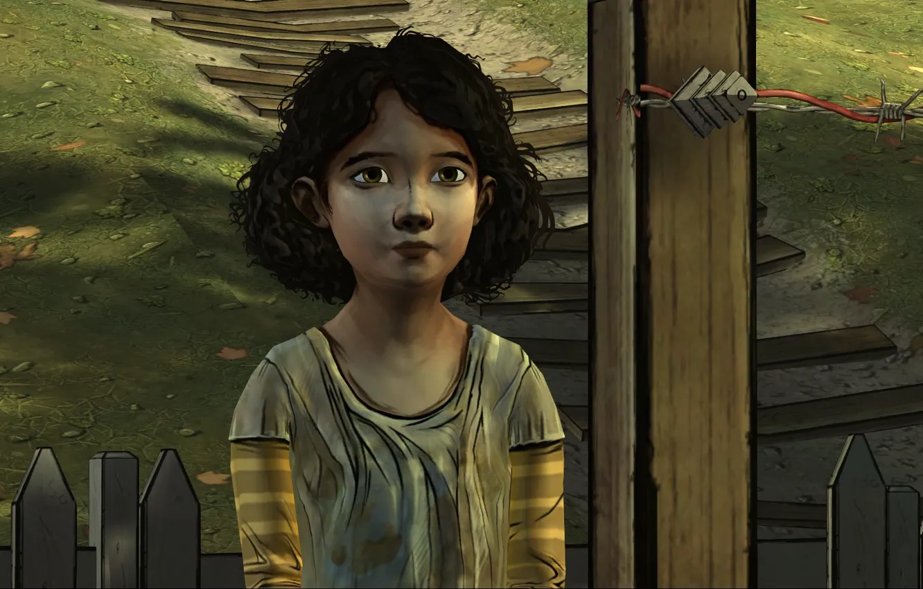 Photo wallpaper game, Clementine, TheWalkingDead