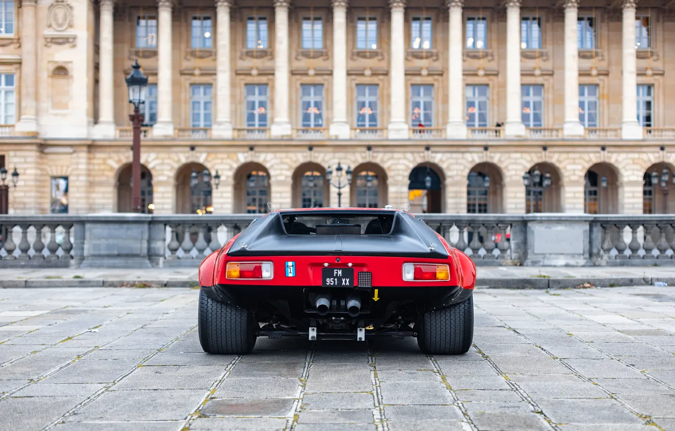 Photo wallpaper 1972, De Tomaso, Pantera, De Tomaso Pantera GTS